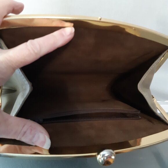 Snake Skin Vintage-Look Purse Handbag - Picture 5 of 9